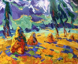 Painting, After rain, Ivanyuk Oleksiy