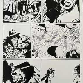 Fine Art Drawings, Planche Originale Batman Black & White page 39, Daniel Torres