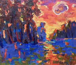 Painting, Above the pond, Ivanyuk Oleksiy