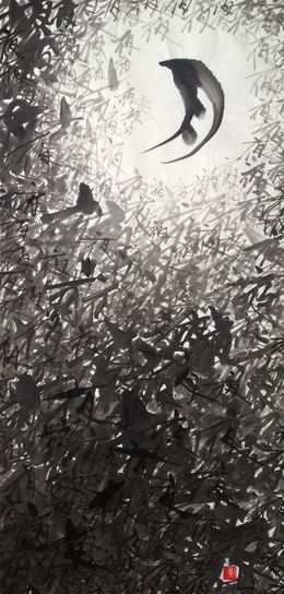 Gemälde, Moon Night, Dongyao Liu