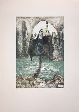 Print, Sans titre, Lucio Muñoz Martinez