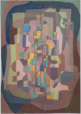 Painting, Sans titre, Jean-Claude Libert