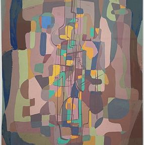 Painting, Sans titre, Jean-Claude Libert