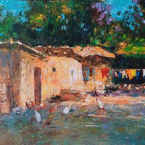 Gemälde, Life in the Village, Narek Qochunc