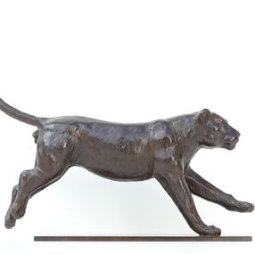 Skulpturen, Jaguar mâle courant, Damien Colcombet