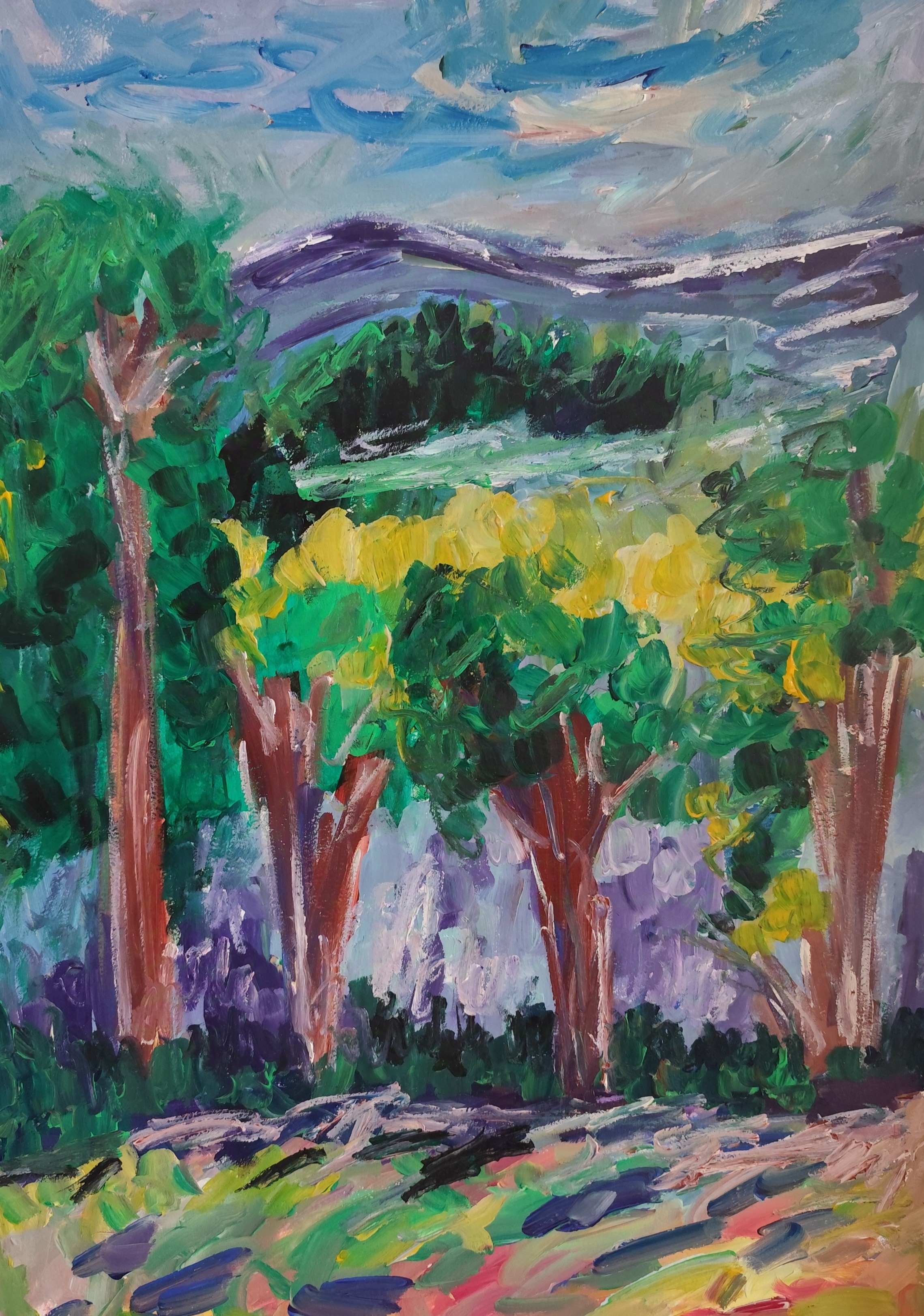 Natalya Mougenot, Serenity in the mountains Natalya Mougenot, Serenity in the mountains