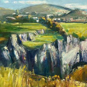 Painting, Rocky Landscape, Mateos Sargsyan