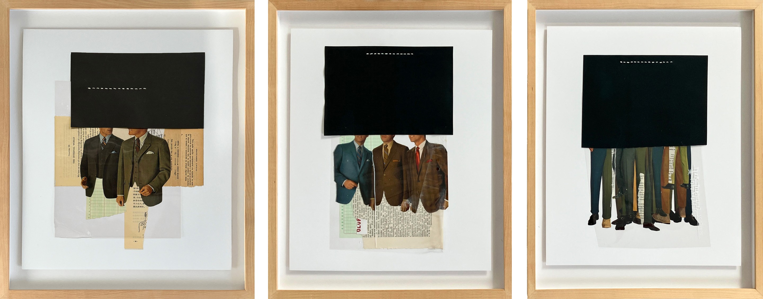 Roberto Fonfria, Set of 3 artworks, Framed Roberto Fonfria, Set of 3 artworks, Framed
