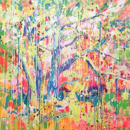 Painting, Tree of Love, Marta Zawadzka