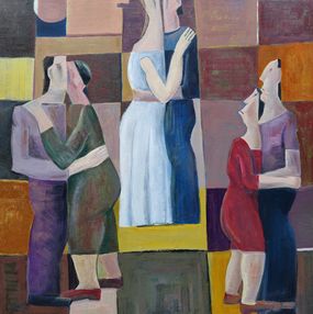 Painting, Tango Dancers, Gegham Hunanyan