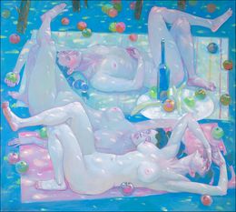 Peinture, Paradise siesta, Butkovsky Nikolai