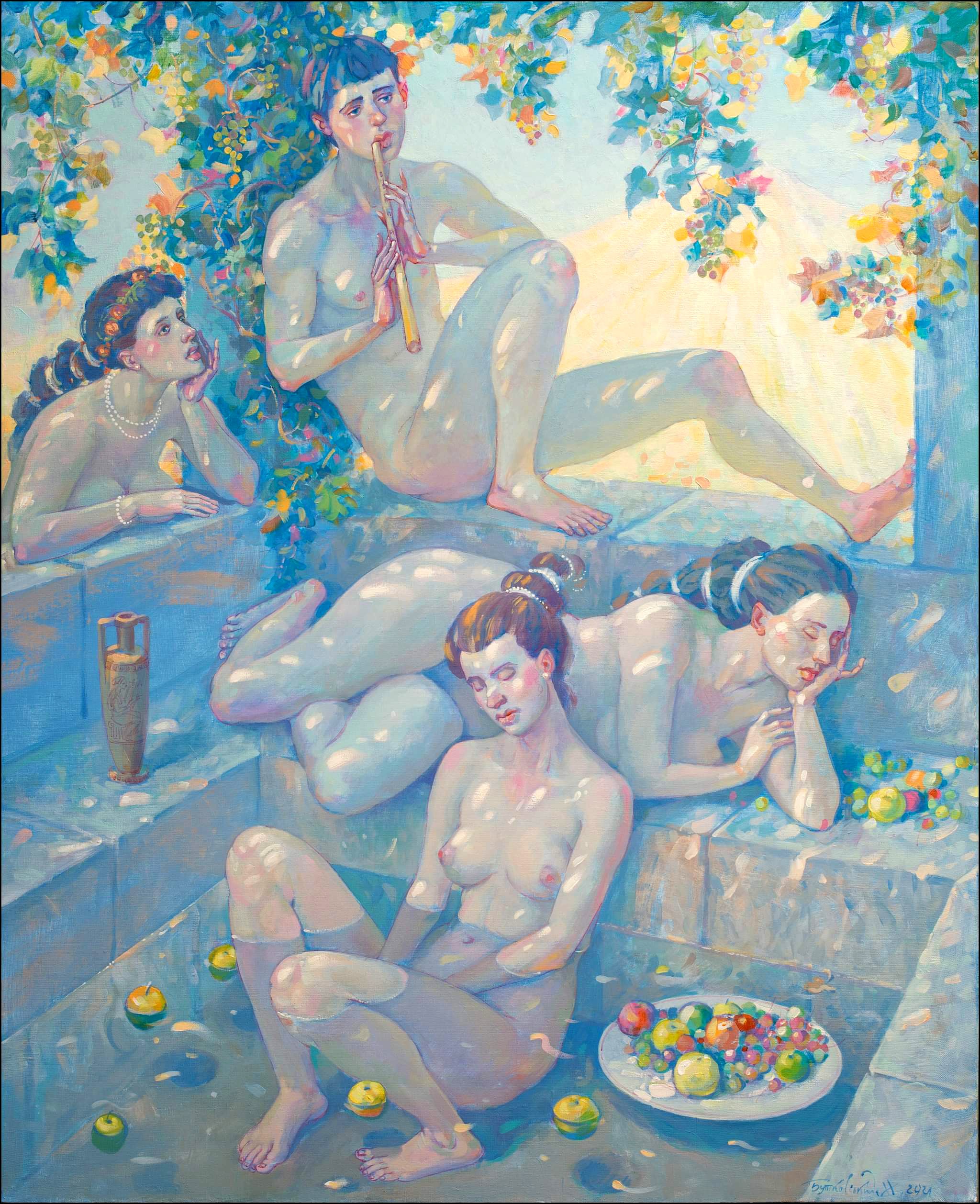Butkovsky Nikolai, Noon with the flute Butkovsky Nikolai, Noon with the flute