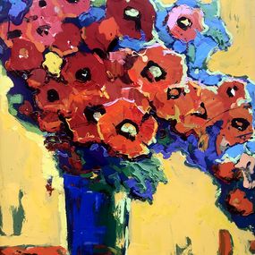 Gemälde, Poppies are red, Oksana Ivanyuk