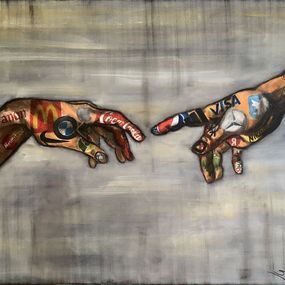 Gemälde, Eternal confrontation, Anna Voronina
