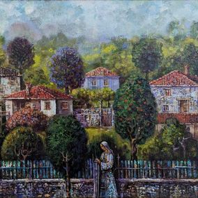 Gemälde, Door to memory, Valeri Tsenov