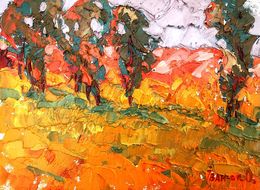 Painting, Warm ray, Ivanyuk Oleksiy