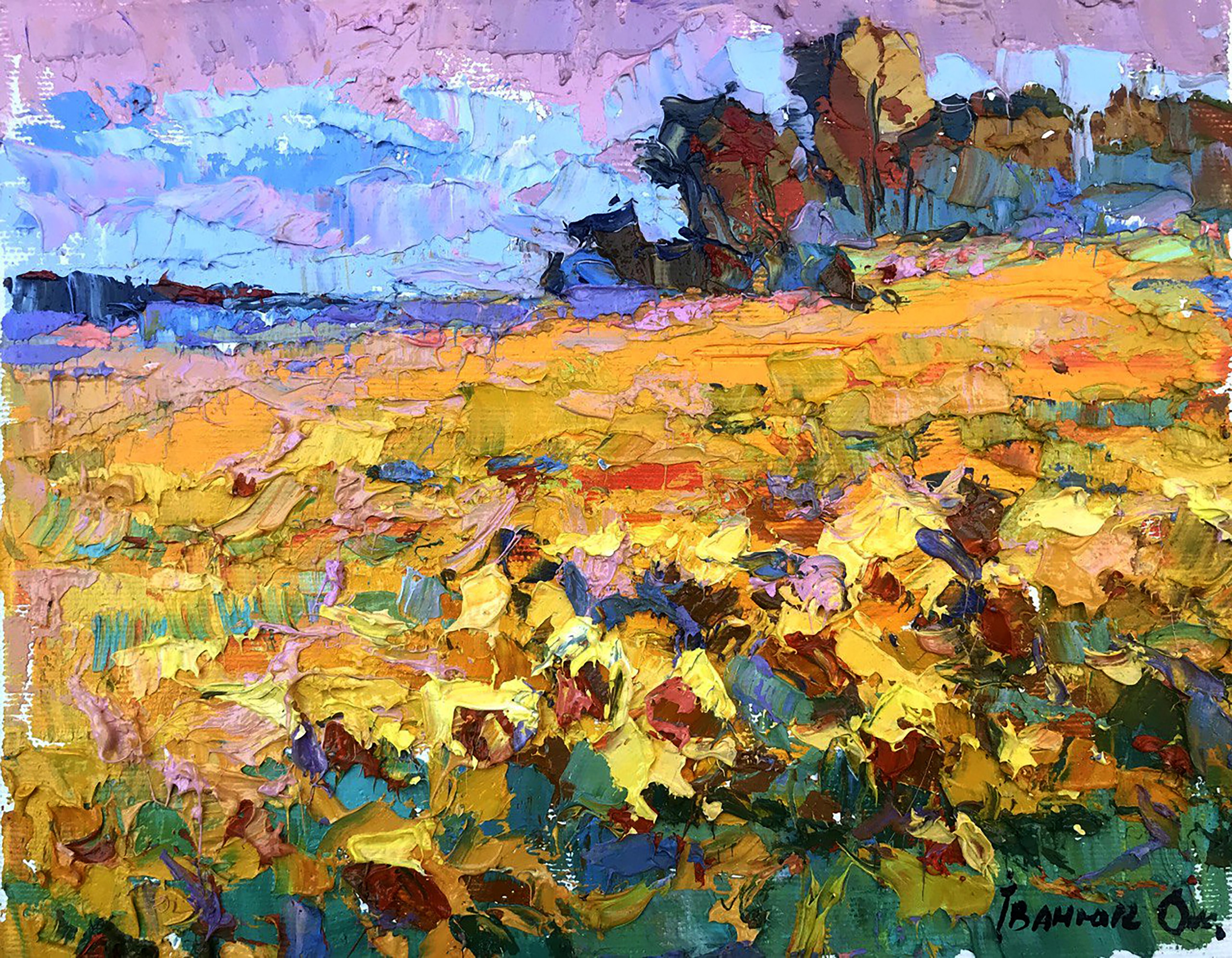 Oksana Ivanyuk, Sunflower field Oksana Ivanyuk, Sunflower field