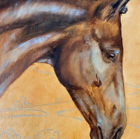 Peinture, Elegance in Contemplation, Anzhelika Muzychenko