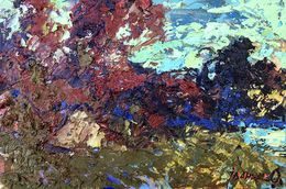 Painting, Evening in the steppe, Ivanyuk Oleksiy