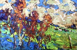 Painting, Autumn meadows, Ivanyuk Oleksiy
