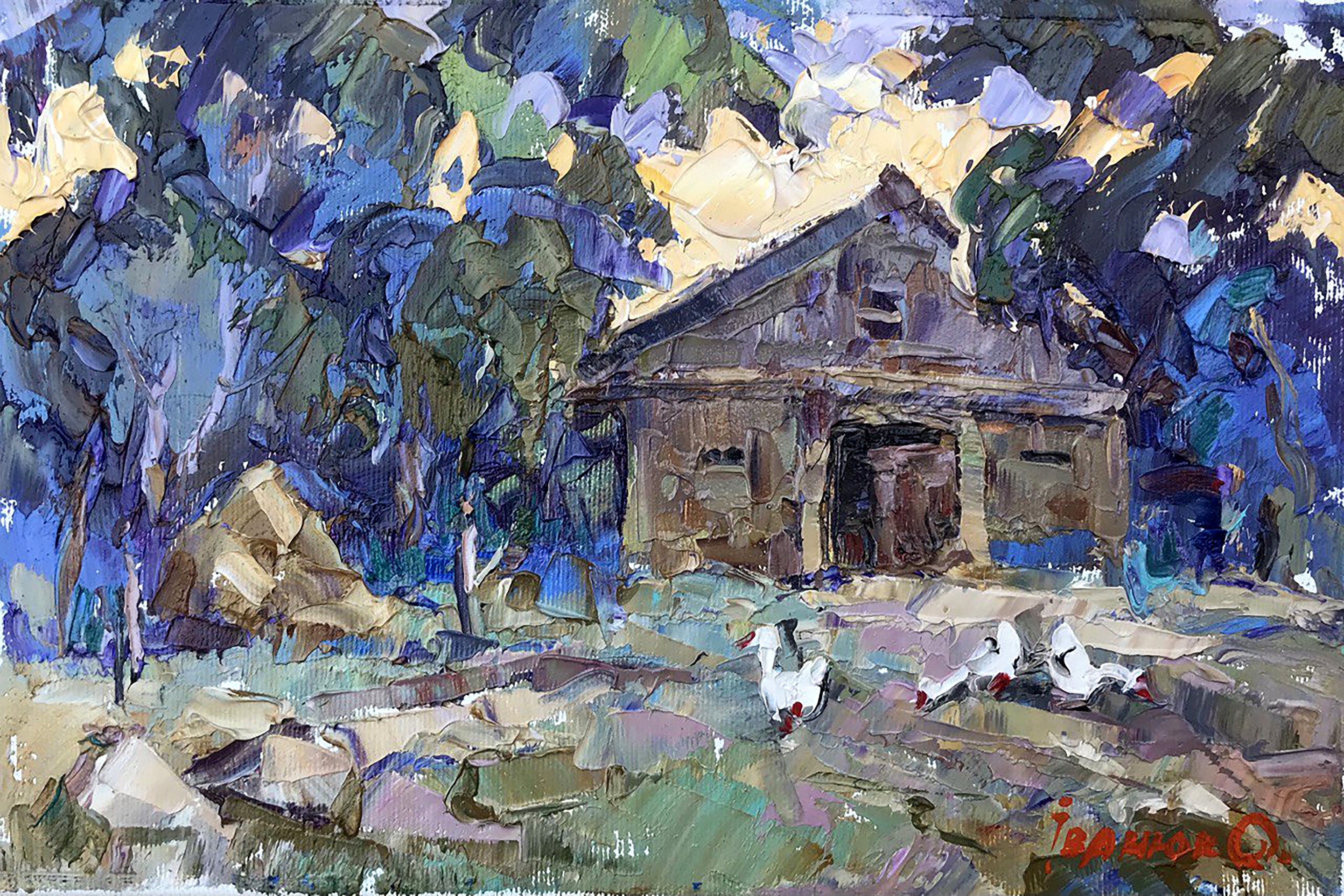 Ivanyuk Oleksiy, In the backyard Ivanyuk Oleksiy, In the backyard