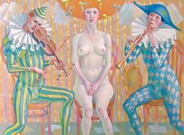 Gemälde, Serenades, Butkovsky Nikolai