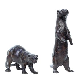 Skulpturen, Deux loutres, Damien Colcombet