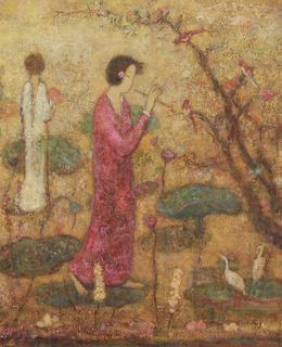 Peinture, Les deux soeurs, Jia Juanli