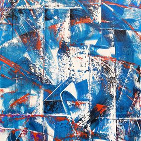 Gemälde, Momentum in Blue, Ruben Ghulyan