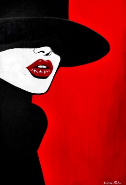 Painting, Encore un demi mot, Kristina Mallen