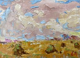 Painting, On the stubble, Ivanyuk Oleksiy