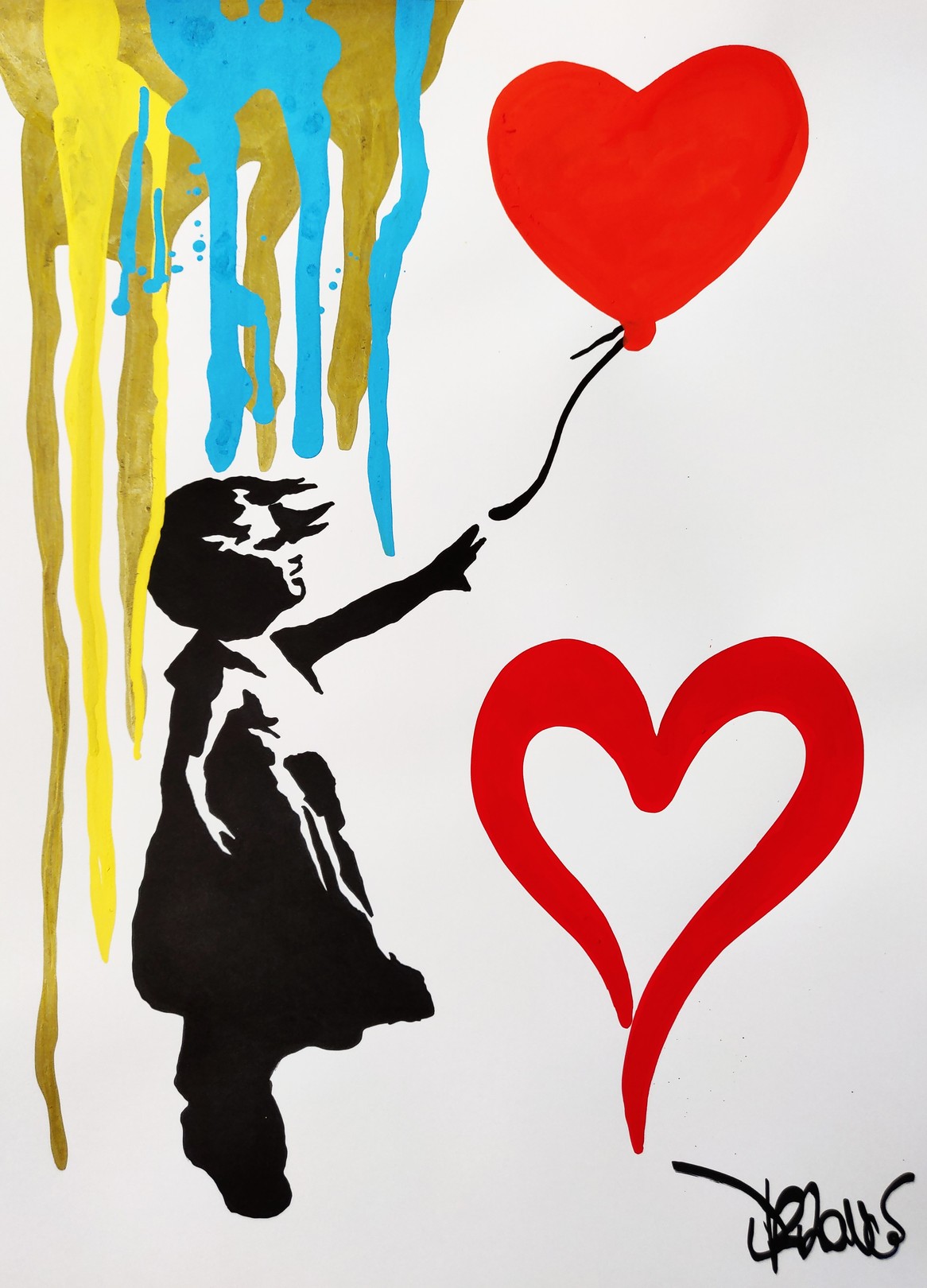 Dr. Love, Hope street (a tribute to Banksy) Dr. Love, Hope street (a tribute to Banksy)
