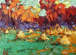 Painting, Autumn crimson, Ivanyuk Oleksiy