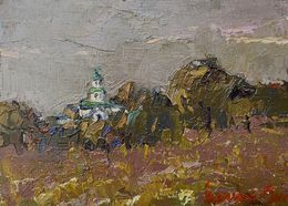 Gemälde, Evening silence, Oksana Ivanyuk