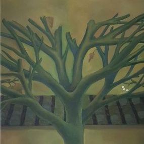 Gemälde, Pear Trees in Winter, Lexi Caiqin