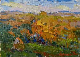 Painting, Autumn is far away, Oksana Ivanyuk