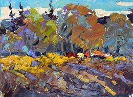 Painting, Autumn arable land, Ivanyuk Oleksiy