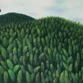 Painting, Bamboo Forest, Lexi Caiqin