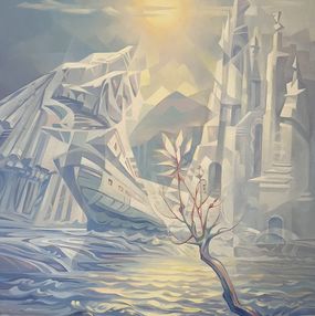 Peinture, Rebirth Amidst Ruins, Samvel Atasunts