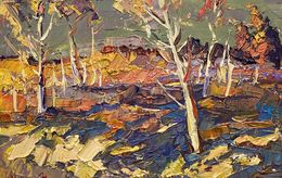 Painting, Evening rays, Ivanyuk Oleksiy