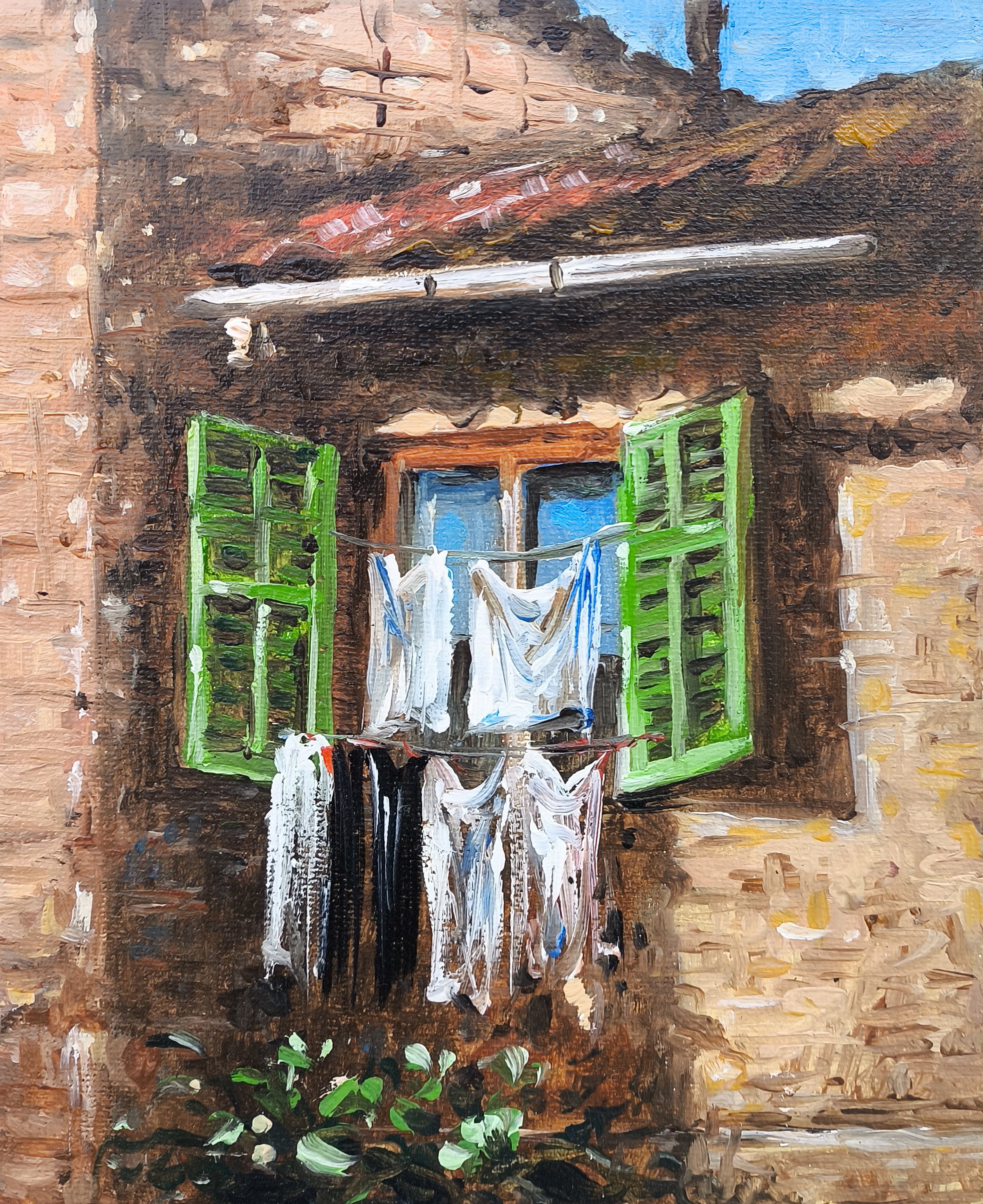 Narek Qochunc, Sunlit Shutters Narek Qochunc, Sunlit Shutters