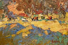 Painting, Autumn setting, Ivanyuk Oleksiy