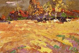 Painting, Fields of gold, Ivanyuk Oleksiy