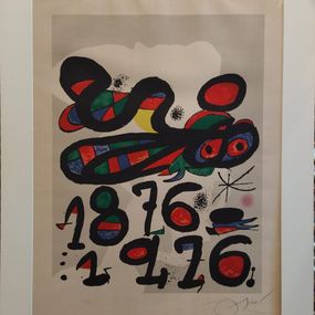 Print, Centenari certre excursionista, Joan Miró