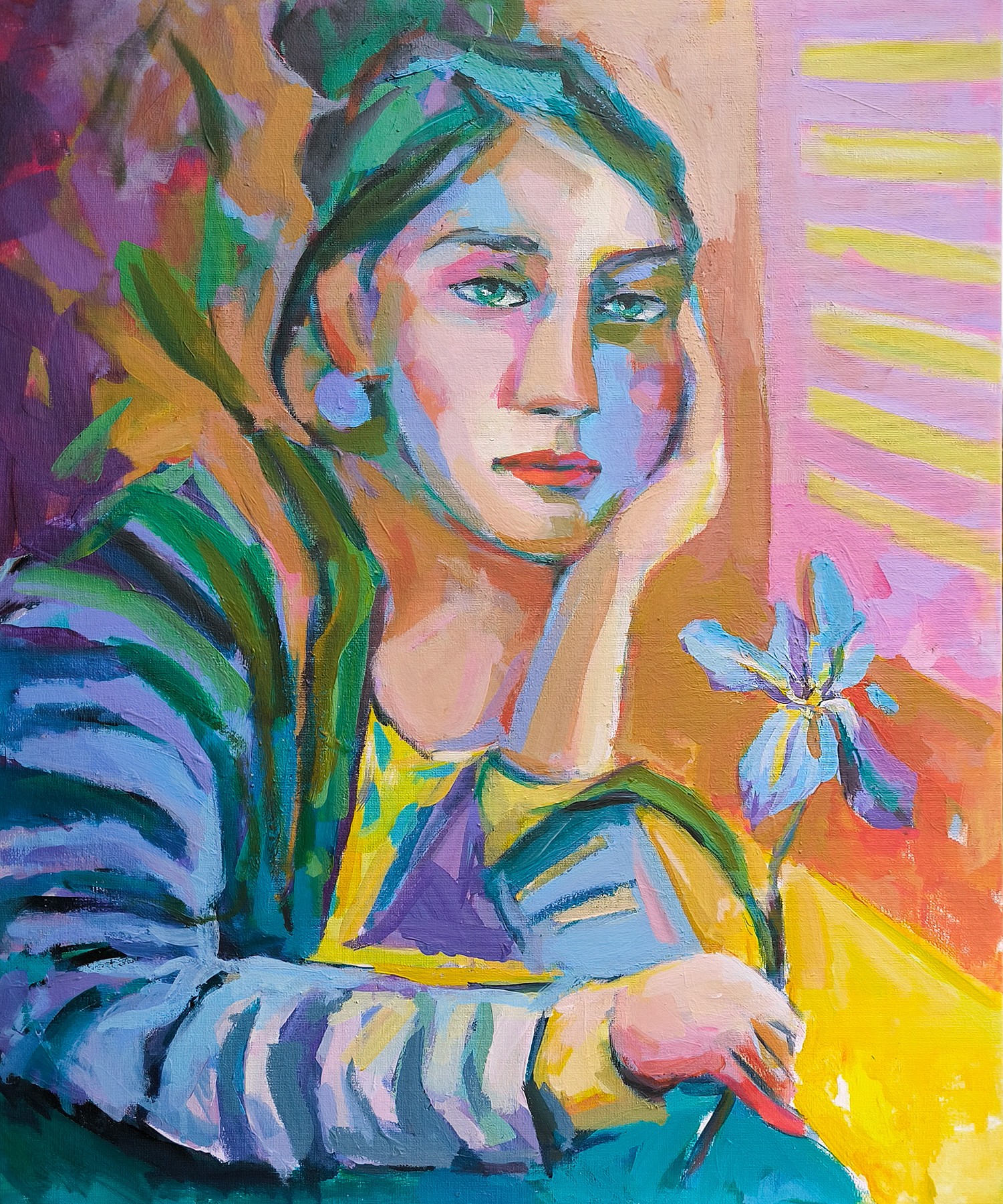 Julia Ruf, Portrait of a Girl “Iiris” Julia Ruf, Portrait of a Girl “Iiris”