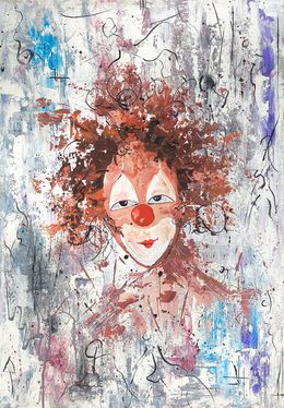 Gemälde, The Clown’s Mask, Ruben Ghulyan