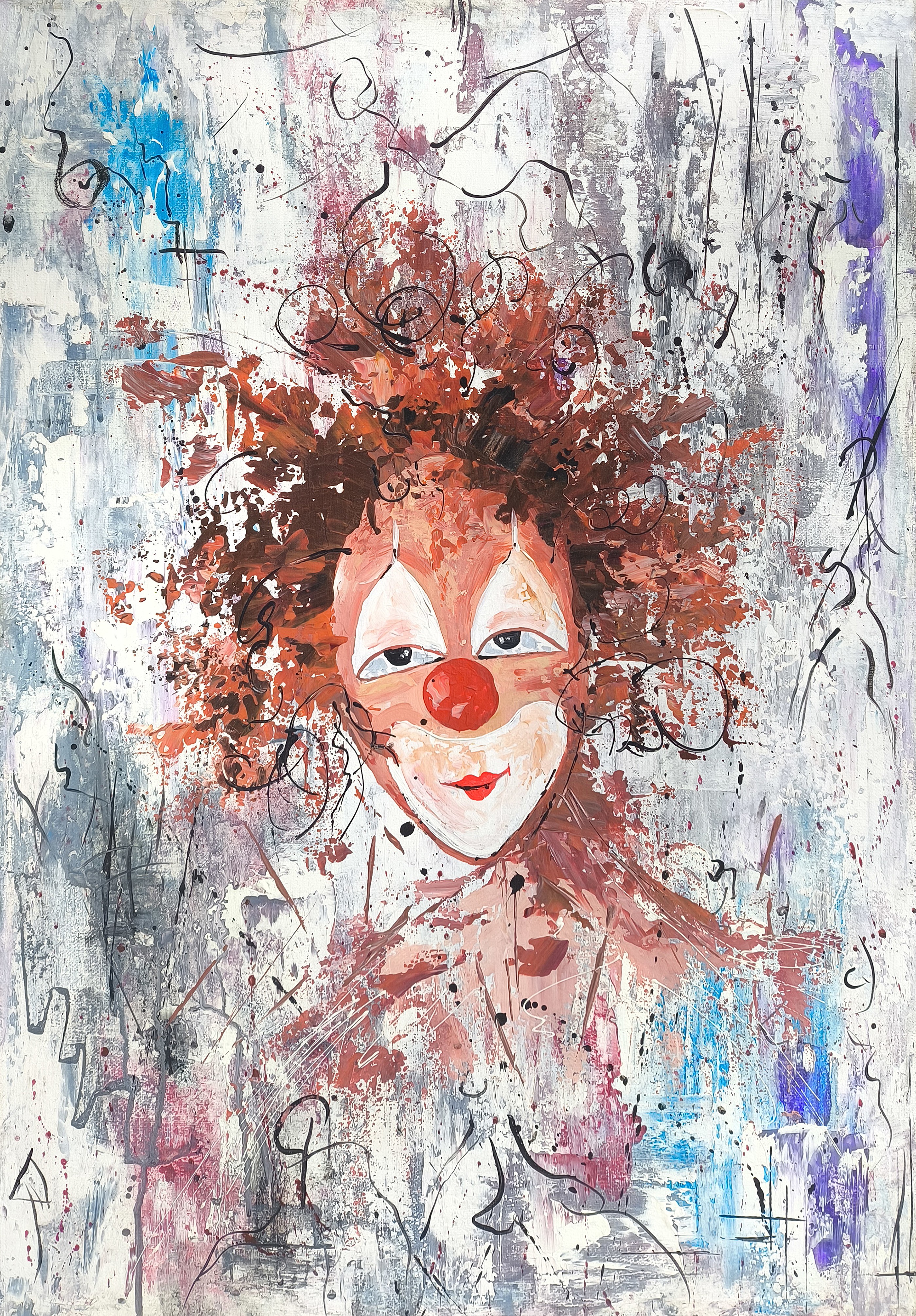 Ruben Ghulyan, The Clown’s Mask Ruben Ghulyan, The Clown’s Mask