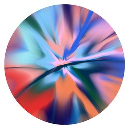 Print, Beautiful, Fair And Well-Lighted, Very Unappeased, Peculiarly Agreeable Aura Painting, Damien Hirst