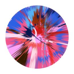 Print, Beautiful, Ever-Quarreling Vapor Painting, Damien Hirst