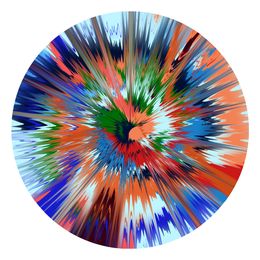 Print, Beautiful, Ever-Prevailing-Career Vapor Painting, Damien Hirst